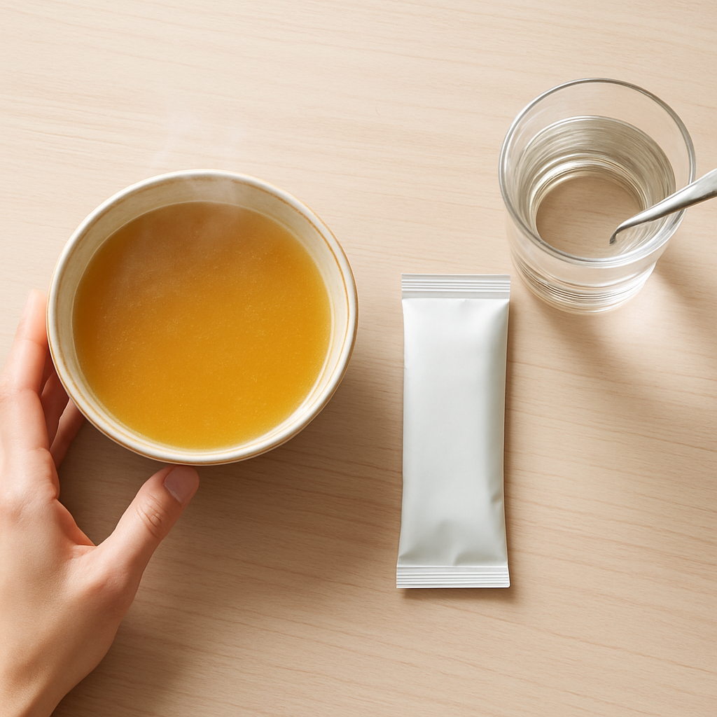 Lagi ramai tren kaldu tulang (bone broth) di TikTok; apa bedanya khasiat masak sendiri dengan suplemen kolagen sapi praktis? - Noona Premium